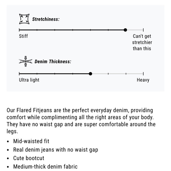 Fitjeans - Flared Arctic Light Blue - Picture 6 of 13